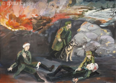 Отважная санитарка - Голубева Снежана, 16 лет.JPG